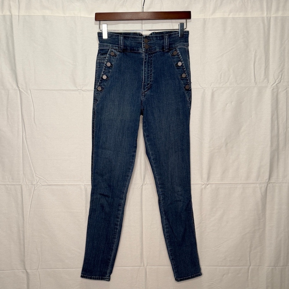 Articles Of Society High Rise Dark Blue Jeans